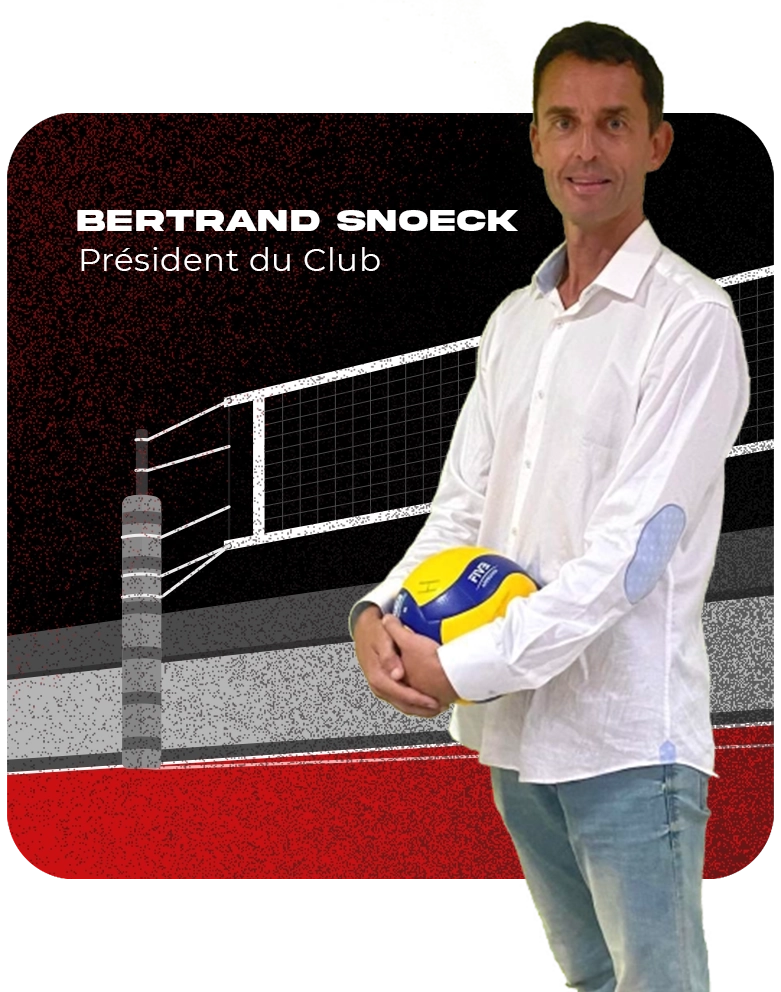 Bertrand Snoeck - Président du club Harnes