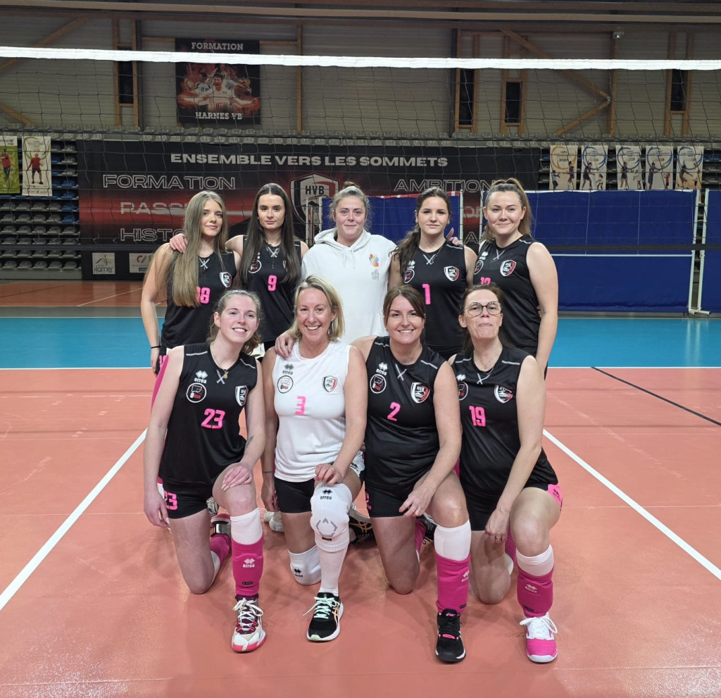 L'équipe féminine du HVB en maillot